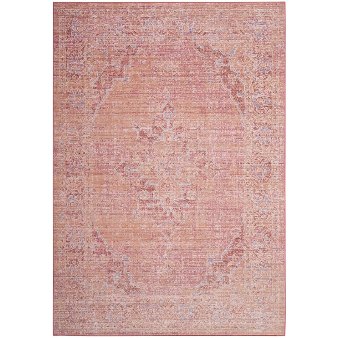 SAFAVIEH Windsor Collection WDS321B Orange / Fuchsia Rug Image 8