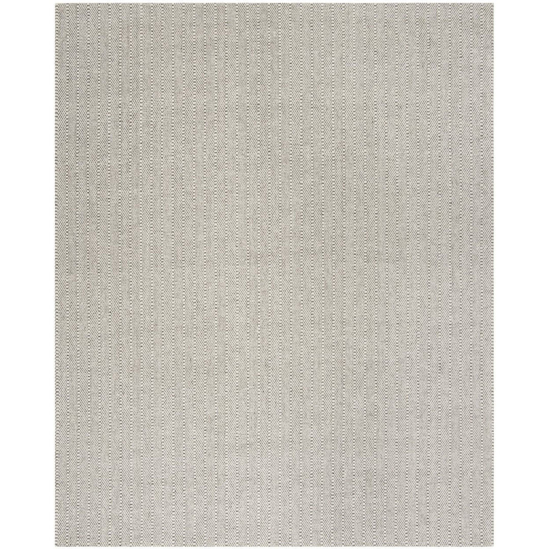 SAFAVIEH Wilton WIL102A Hand-hooked Grey / Ivory Rug Image 1