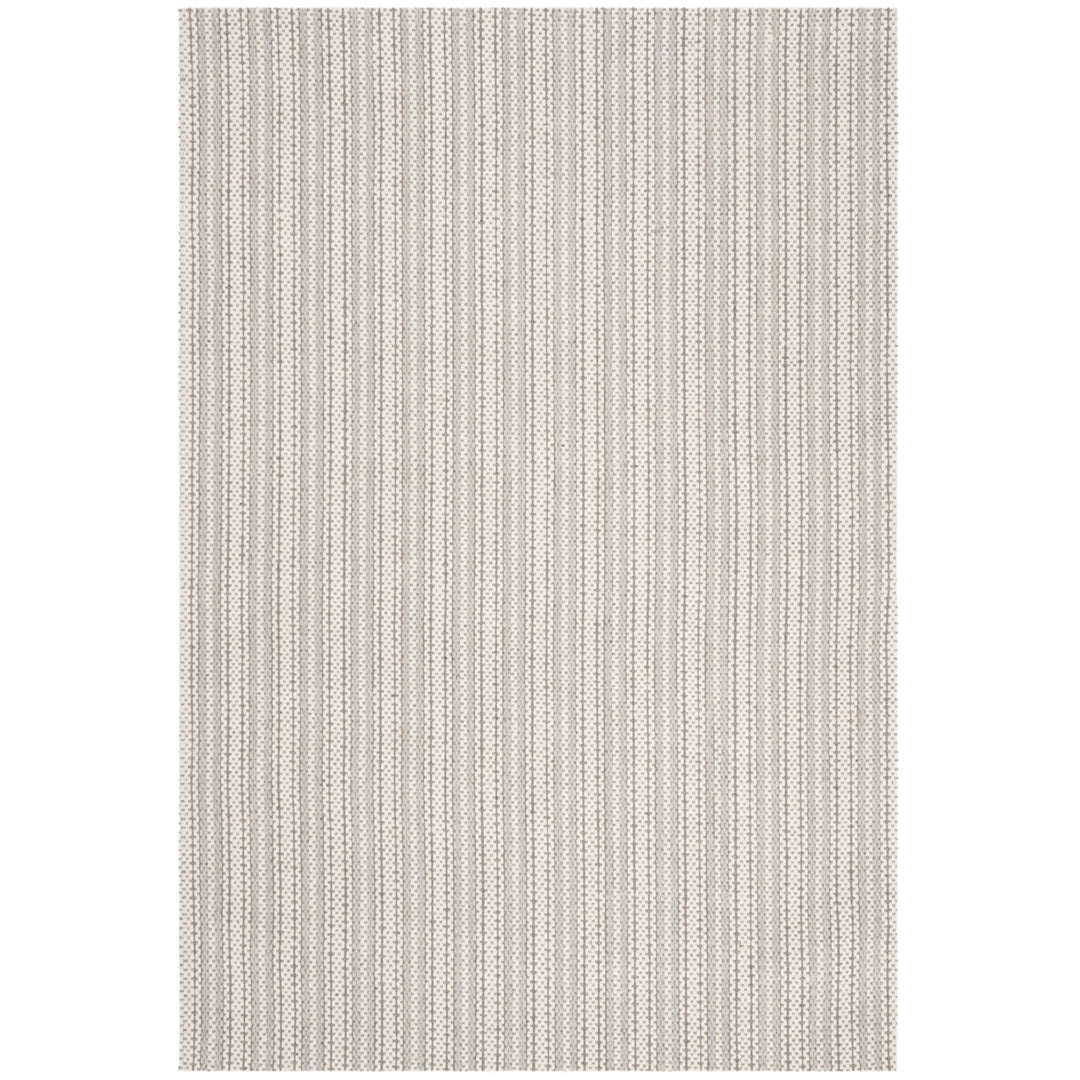 SAFAVIEH Wilton WIL105A Hand-hooked Grey / Ivory Rug Image 2