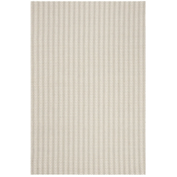 SAFAVIEH Wilton WIL108A Hand-hooked Grey / Ivory Rug Image 1