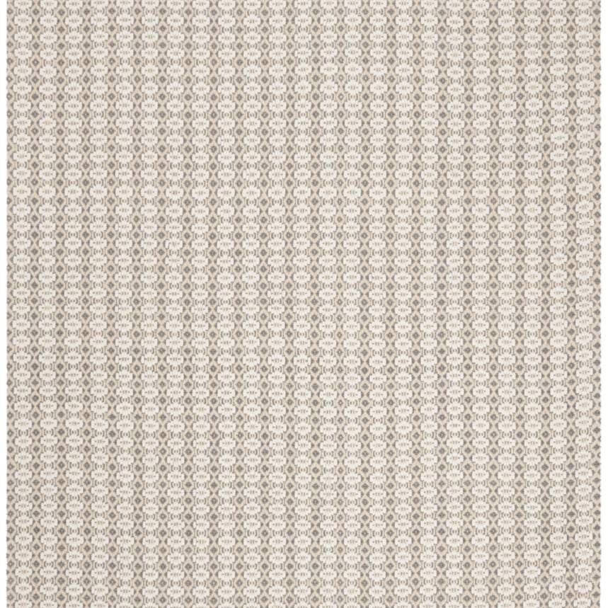 SAFAVIEH Wilton WIL107A Hand-hooked Grey / Ivory Rug Image 1
