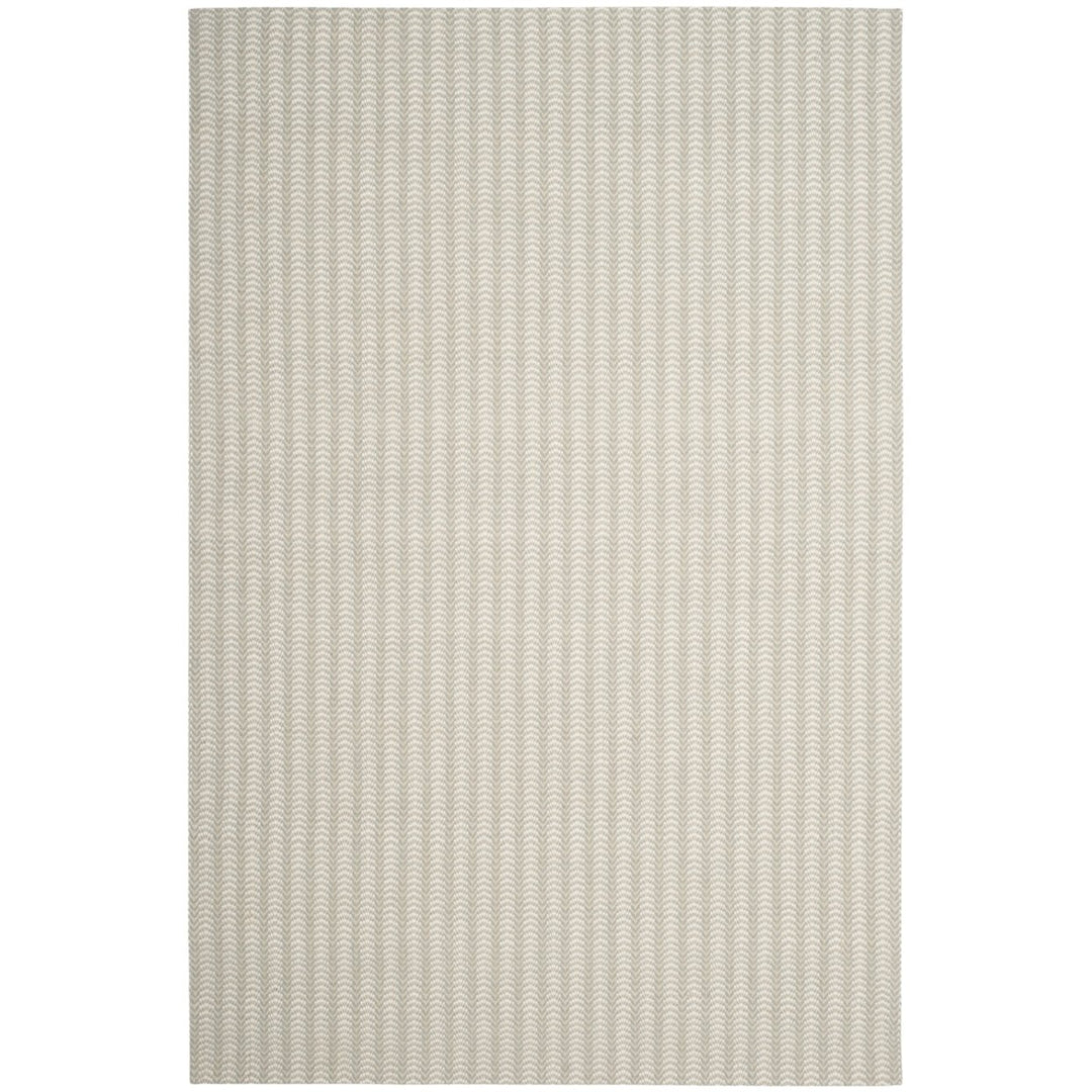 SAFAVIEH Wilton WIL108A Hand-hooked Grey / Ivory Rug Image 4