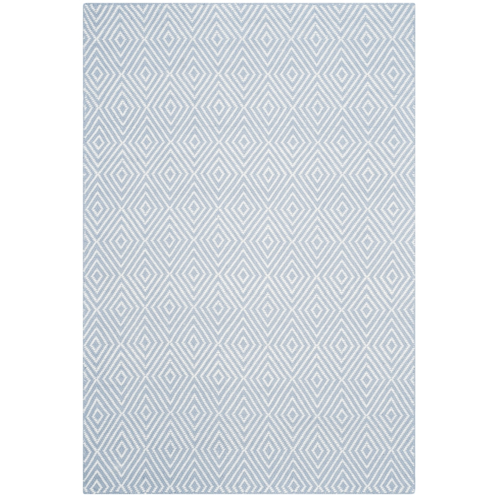 SAFAVIEH Wilton WIL715B Hand-hooked Light Blue /Ivory Rug Image 2