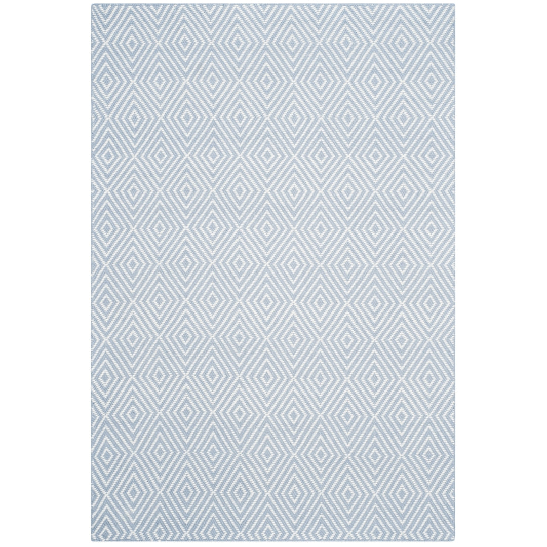 SAFAVIEH Wilton WIL715B Hand-hooked Light Blue /Ivory Rug Image 2