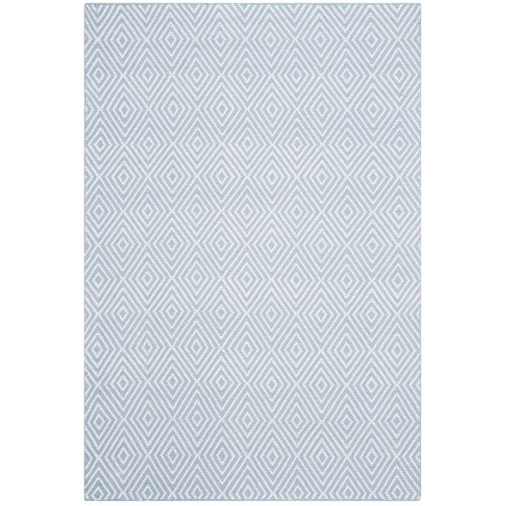 SAFAVIEH Wilton WIL715B Hand-hooked Light Blue /Ivory Rug Image 2