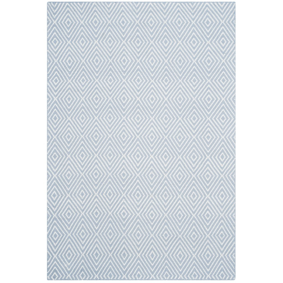 SAFAVIEH Wilton WIL715B Hand-hooked Light Blue /Ivory Rug Image 1