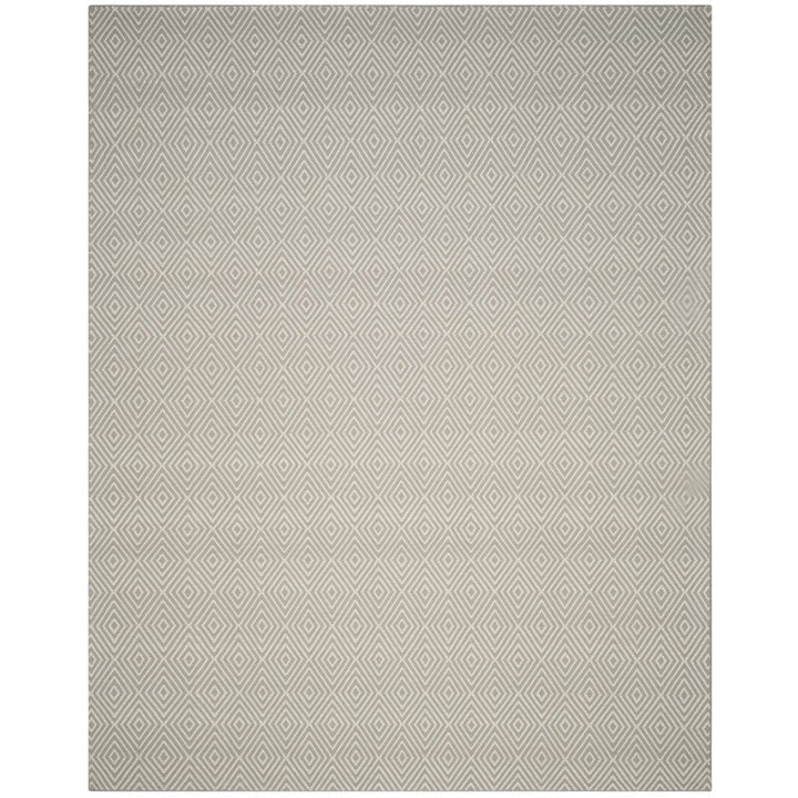 SAFAVIEH Wilton WIL715D Hand-hooked Light Grey /Ivory Rug Image 1