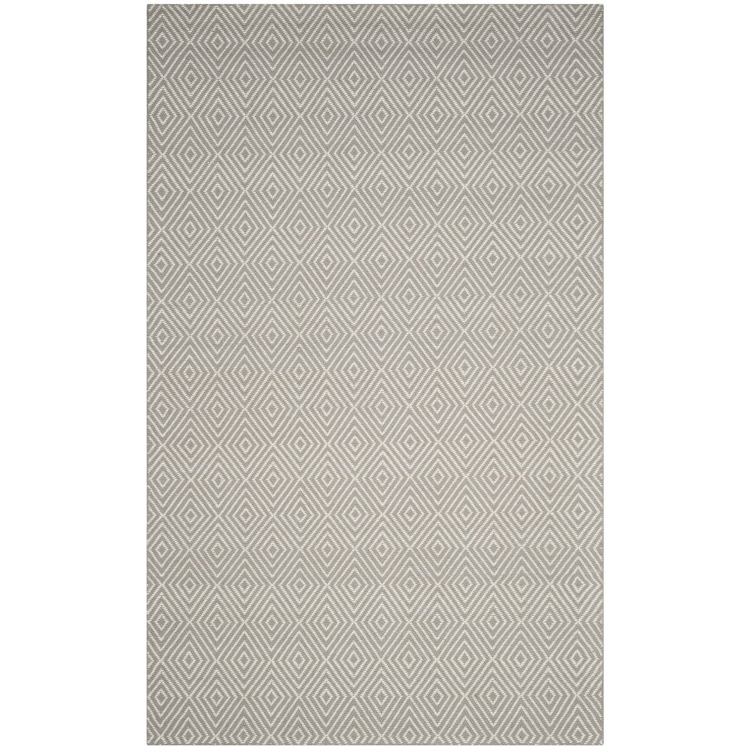 SAFAVIEH Wilton WIL715A Hand-hooked Silver / Ivory Rug Image 4