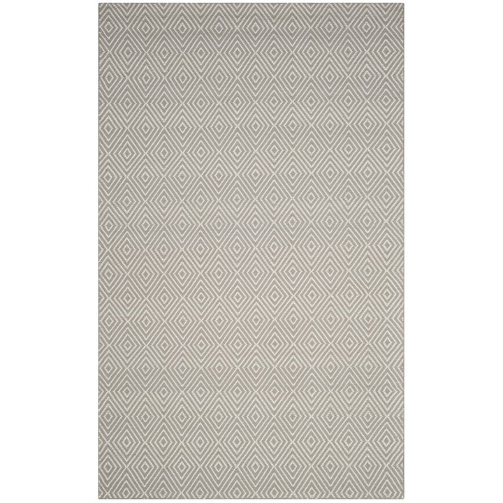 SAFAVIEH Wilton WIL715A Hand-hooked Silver / Ivory Rug Image 4