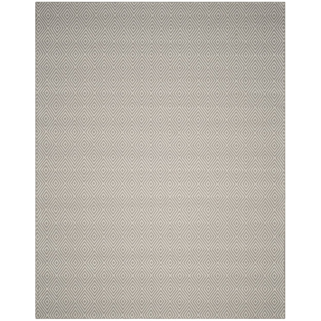 SAFAVIEH Wilton WIL715A Hand-hooked Silver / Ivory Rug Image 5