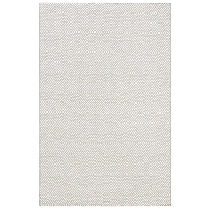 SAFAVIEH Wilton WIL715D Hand-hooked Light Grey /Ivory Rug Image 1