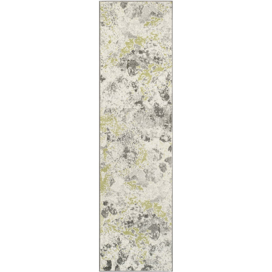 SAFAVIEH Watercolor Collection WTC696A Ivory / Grey Rug Image 5