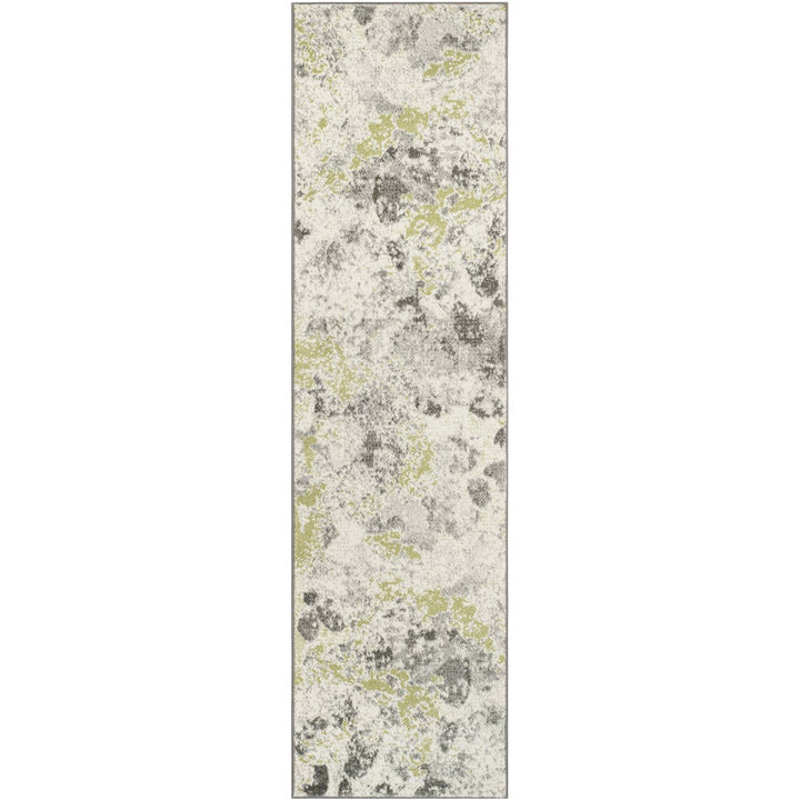 SAFAVIEH Watercolor Collection WTC696A Ivory / Grey Rug Image 1