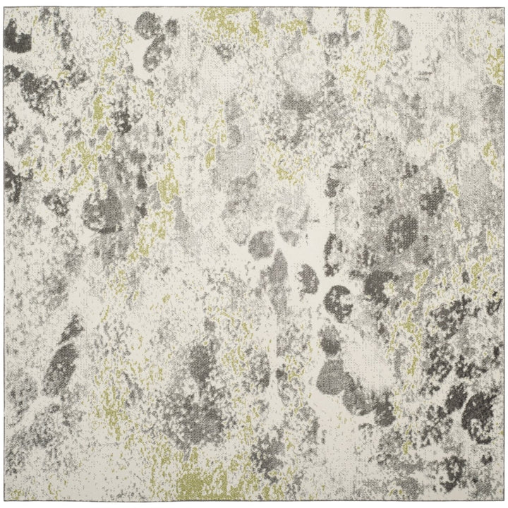 SAFAVIEH Watercolor Collection WTC696A Ivory / Grey Rug Image 6