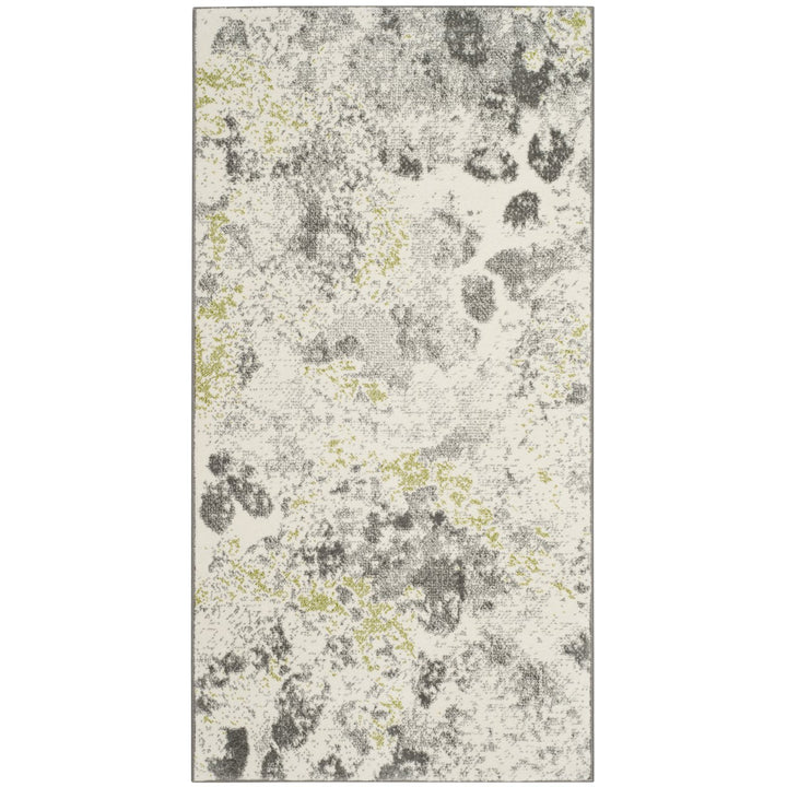 SAFAVIEH Watercolor Collection WTC696A Ivory / Grey Rug Image 8