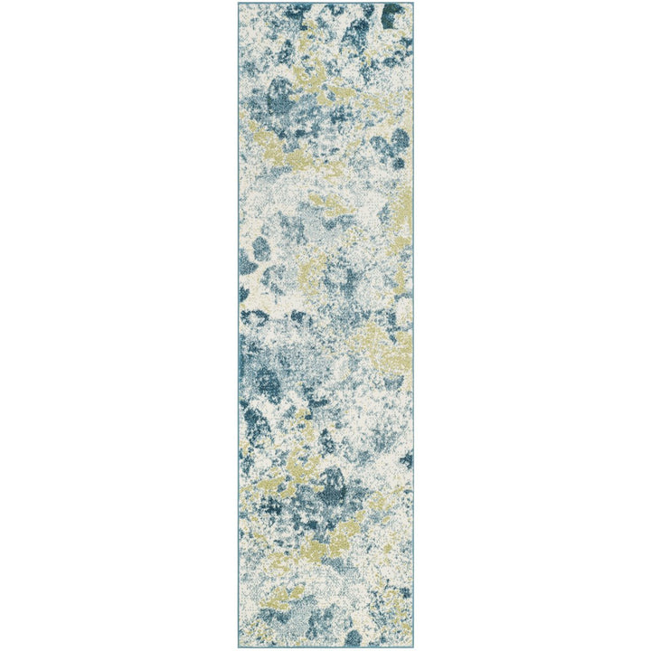 SAFAVIEH WTC696B Watercolor Ivory / Light Blue Image 1