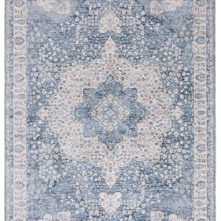 SAFAVIEH WNT198M Winston Blue / Creme Image 1