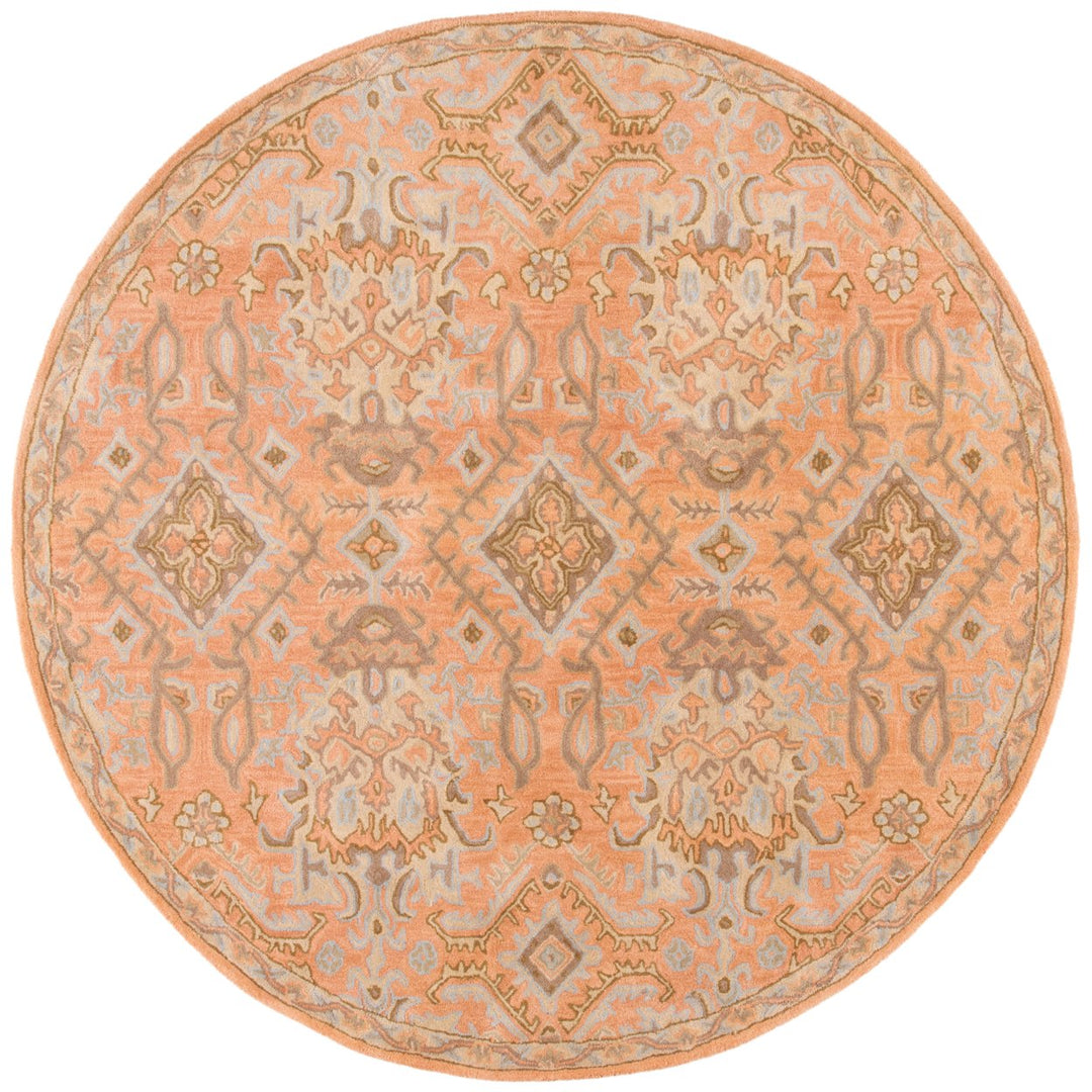 SAFAVIEH Wyndham WYD203A Handmade Terracotta Rug Image 1