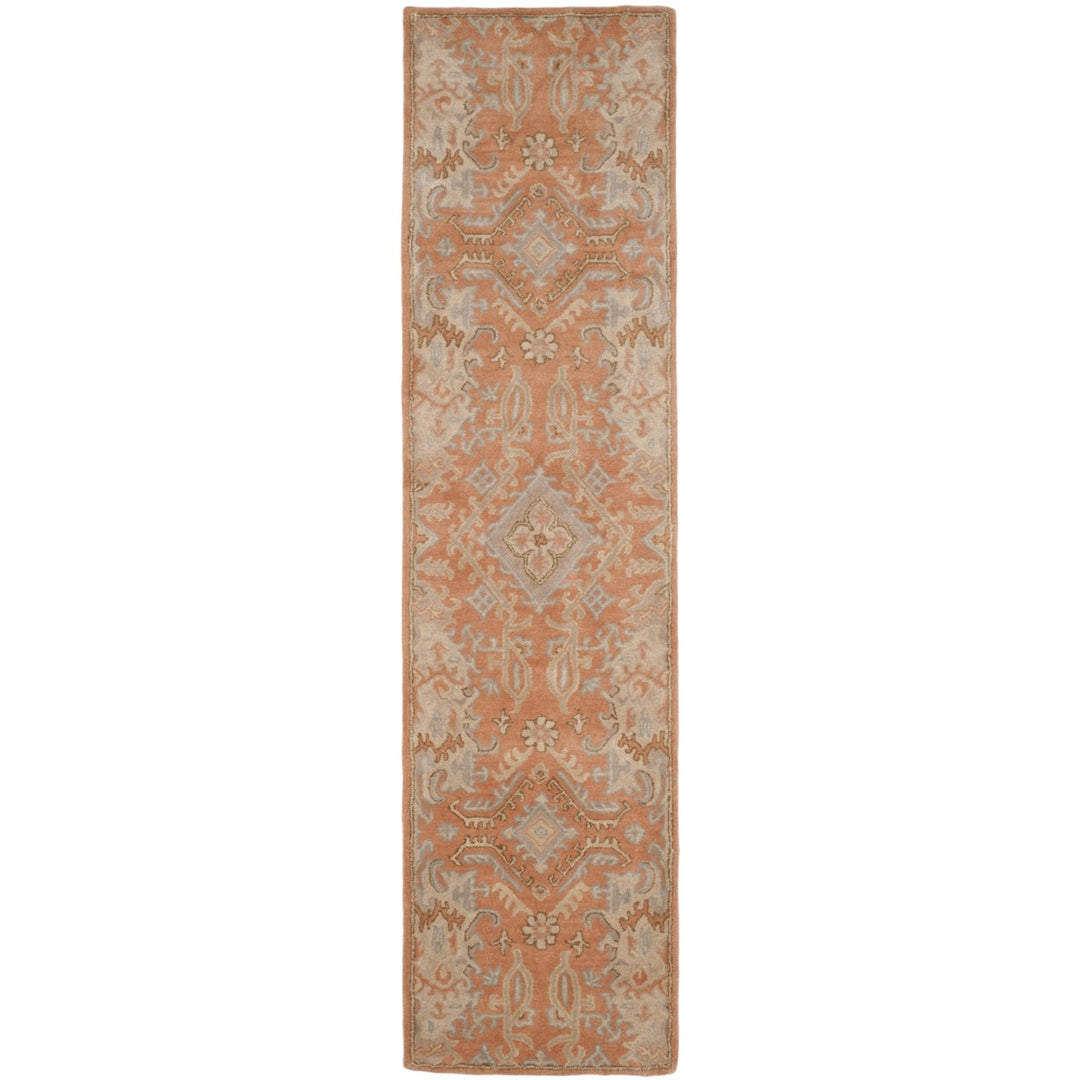 SAFAVIEH Wyndham WYD203A Handmade Terracotta Rug Image 1