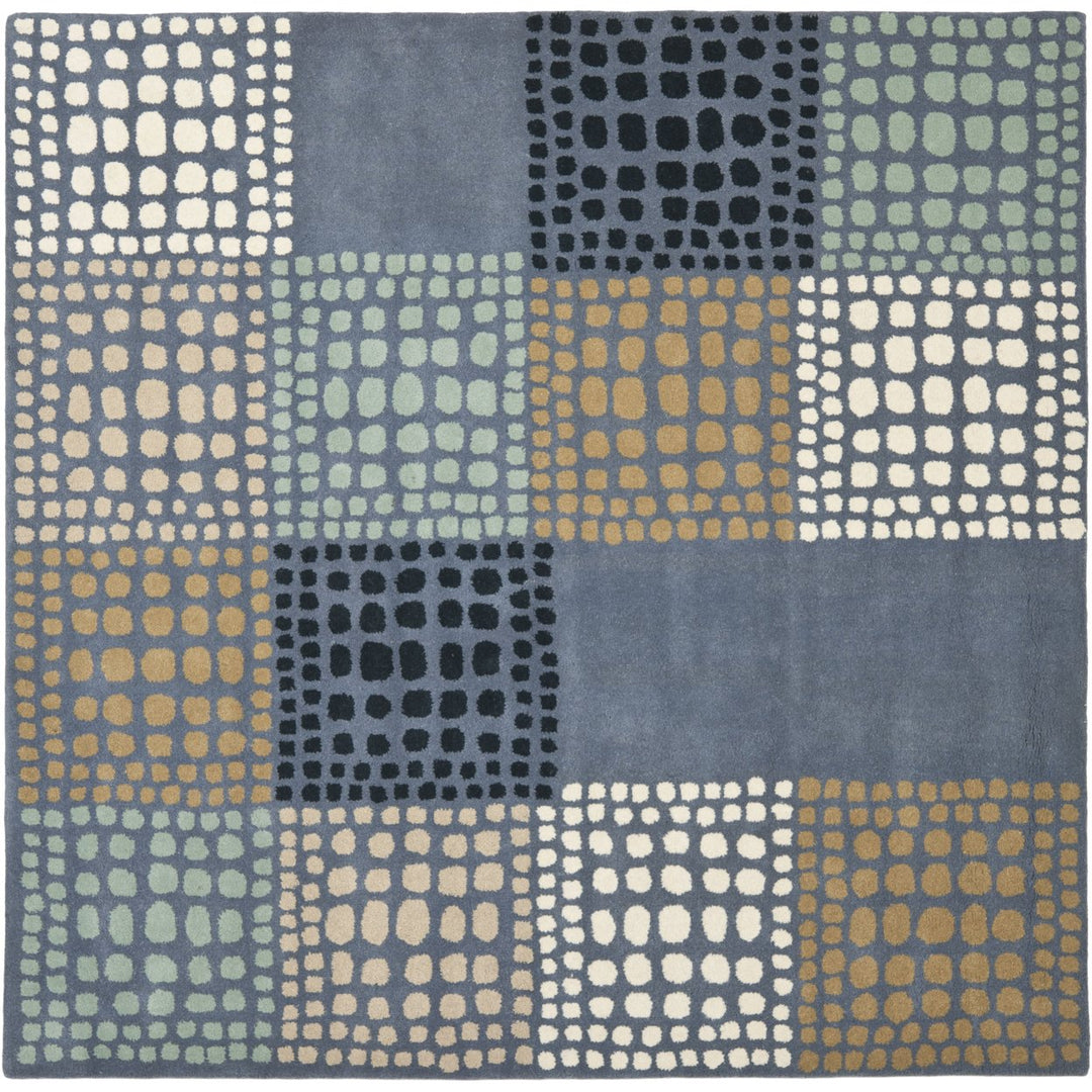 SAFAVIEH Wyndham WYD316A Handmade Grey / Multi Rug Image 1