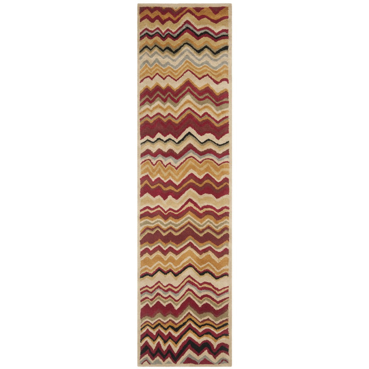 SAFAVIEH Wyndham WYD317B Handmade Red / Multi Rug Image 1