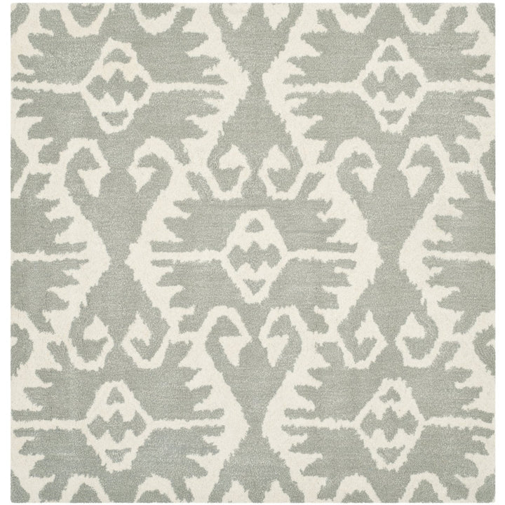 SAFAVIEH Wyndham WYD323G Handmade Grey / Ivory Rug Image 1