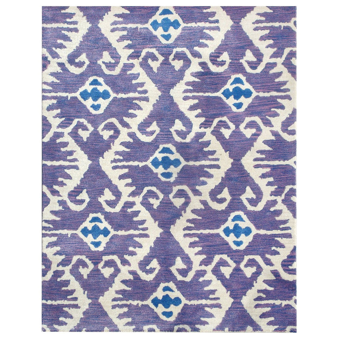 SAFAVIEH Wyndham WYD323A Handmade Lavender / Ivory Rug Image 1