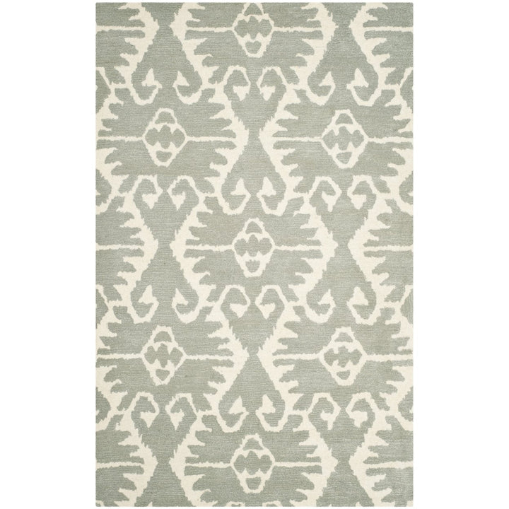 SAFAVIEH Wyndham WYD323G Handmade Grey / Ivory Rug Image 1