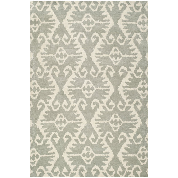 SAFAVIEH Wyndham WYD323G Handmade Grey / Ivory Rug Image 1