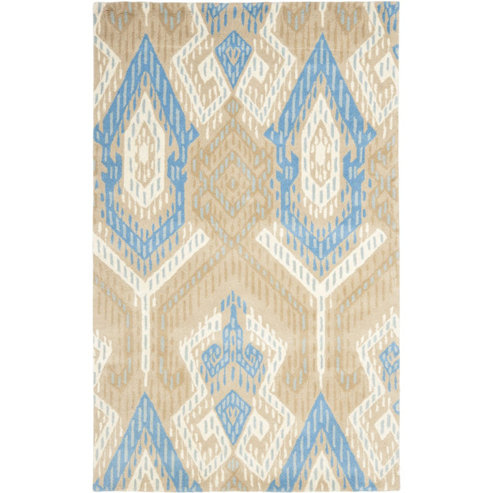 SAFAVIEH Wyndham WYD373C Handmade Blue / Ivory Rug Image 1