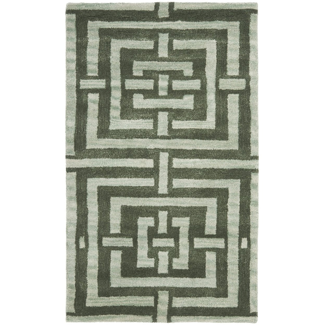 SAFAVIEH Wyndham Collection WYD375B Handmade Sage Rug Image 9