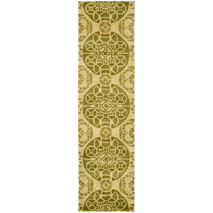 SAFAVIEH Wyndham WYD376L Handmade Honey / Green Rug Image 1