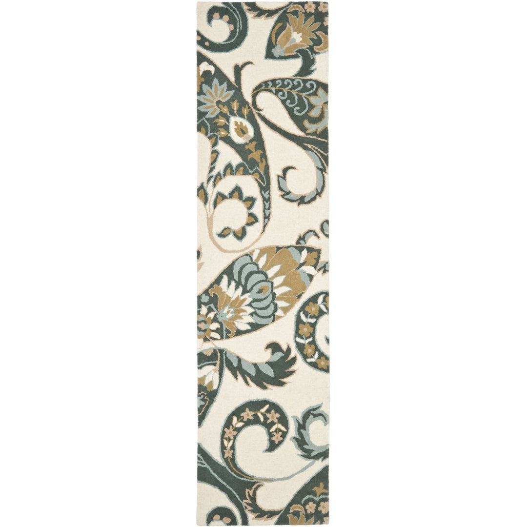 SAFAVIEH Wyndham WYD377C Handmade Ivory / Multi Rug Image 1