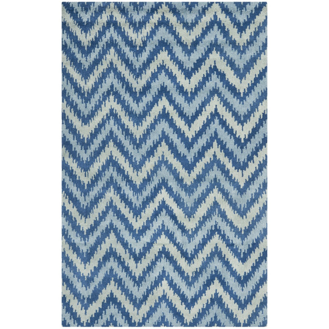 SAFAVIEH Wyndham WYD511A Handmade Blue / Multi Rug Image 1