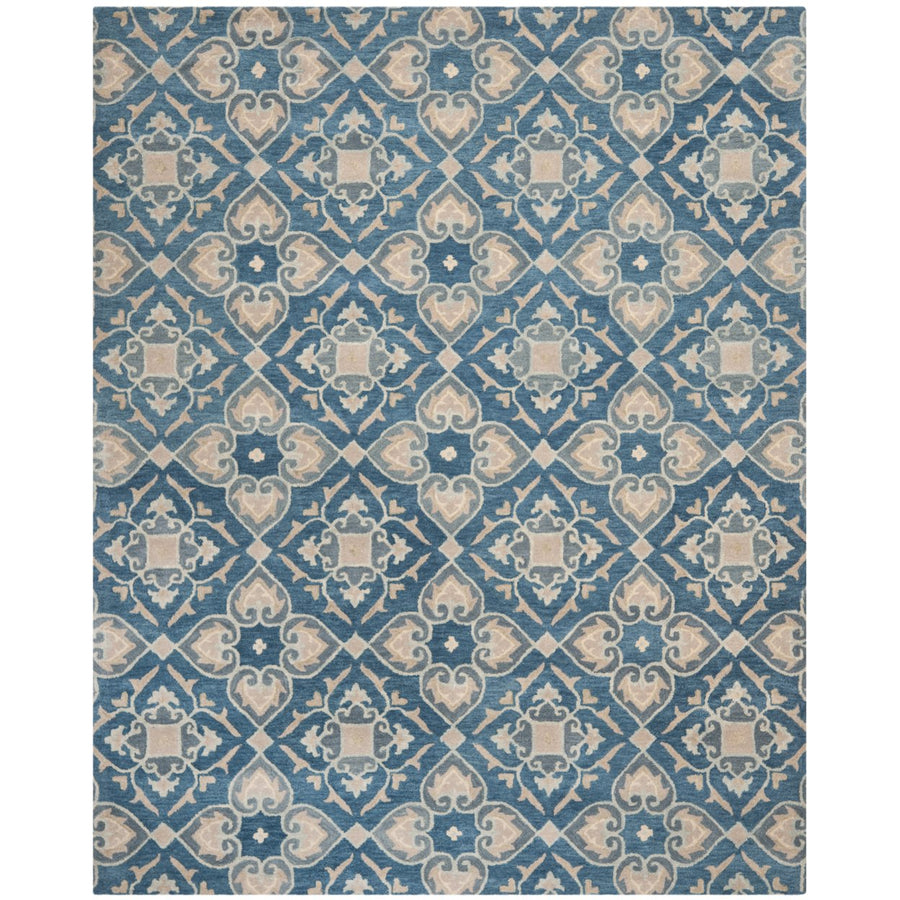 SAFAVIEH Wyndham WYD614A Handmade Blue / Grey Rug Image 1