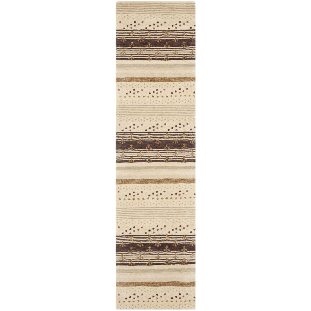 SAFAVIEH Wyndham WYD612A Handmade Ivory / Multi Rug Image 1