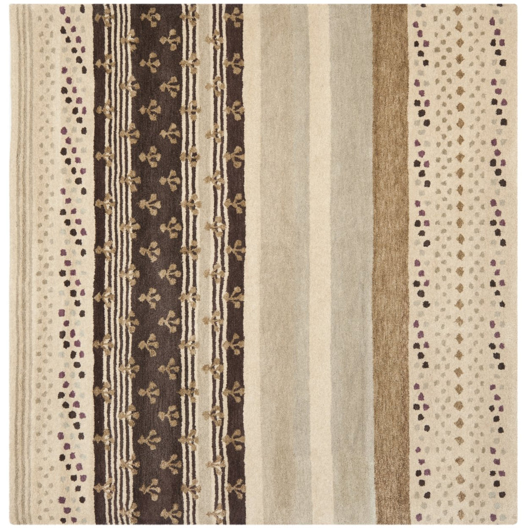 SAFAVIEH Wyndham WYD612A Handmade Ivory / Multi Rug Image 1