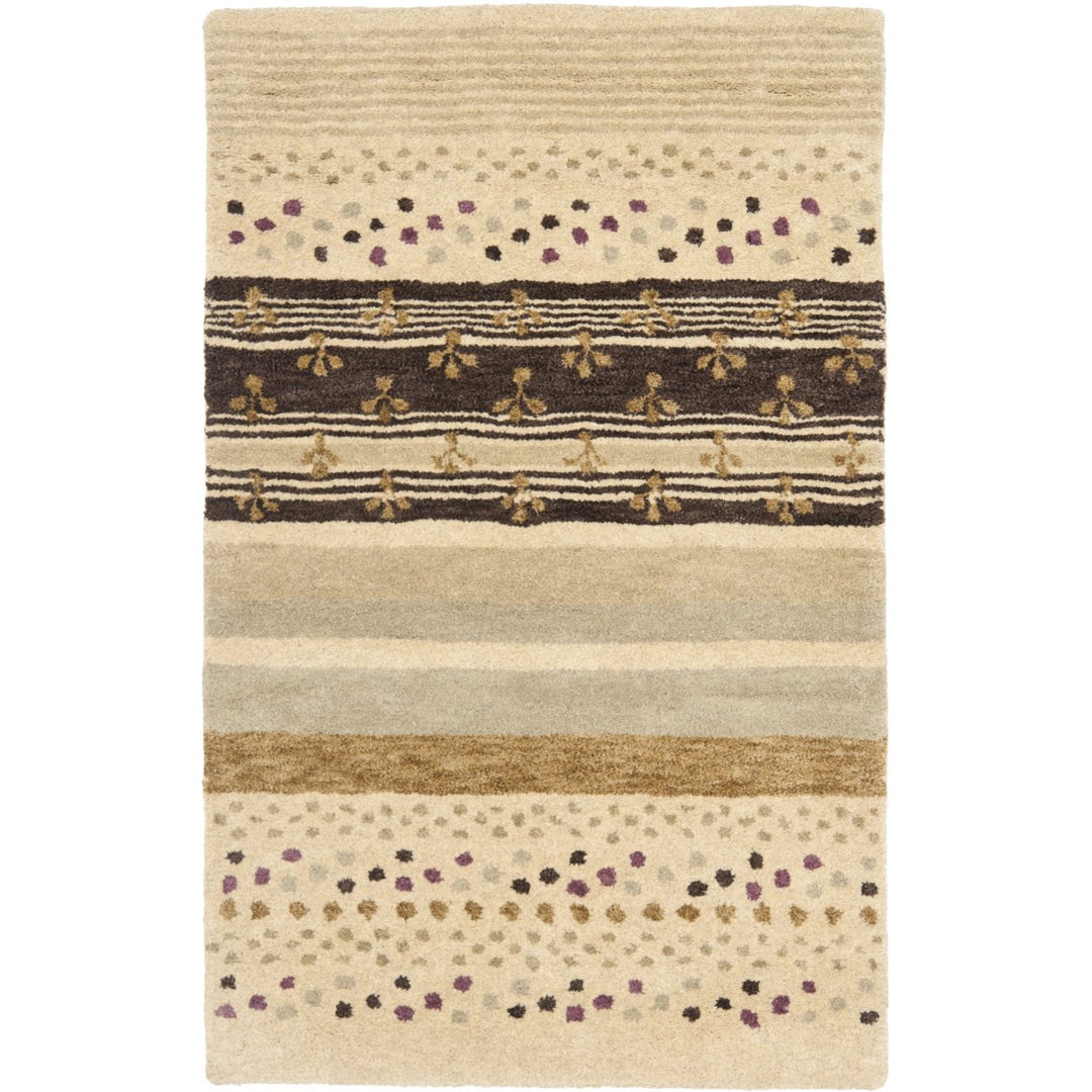 SAFAVIEH Wyndham WYD612A Handmade Ivory / Multi Rug Image 1