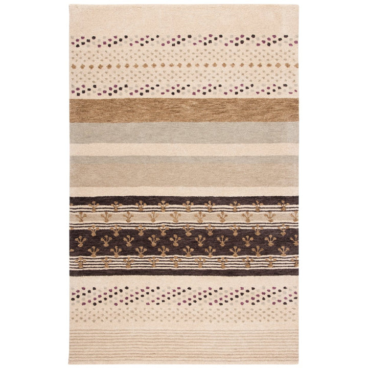 SAFAVIEH Wyndham WYD612A Handmade Ivory / Multi Rug Image 10