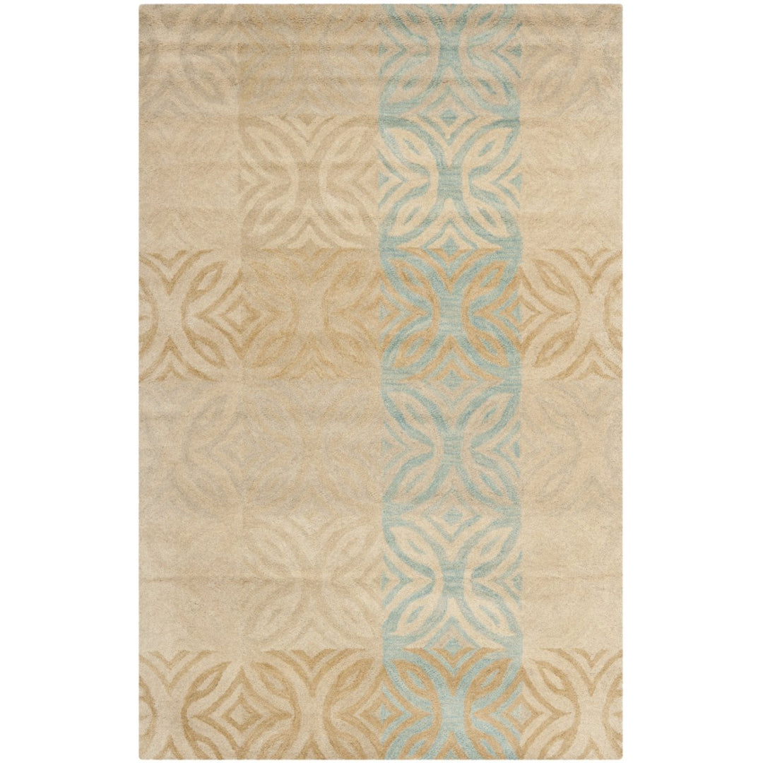 SAFAVIEH Wyndham WYD613A Handmade Beige / Multi Rug Image 1