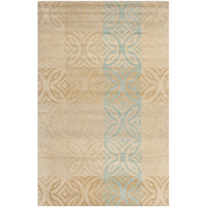 SAFAVIEH Wyndham WYD613A Handmade Beige / Multi Rug Image 1