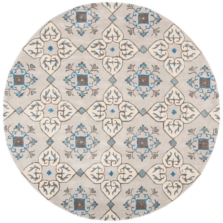 SAFAVIEH Wyndham WYD617A Handmade Beige / Multi Rug Image 1