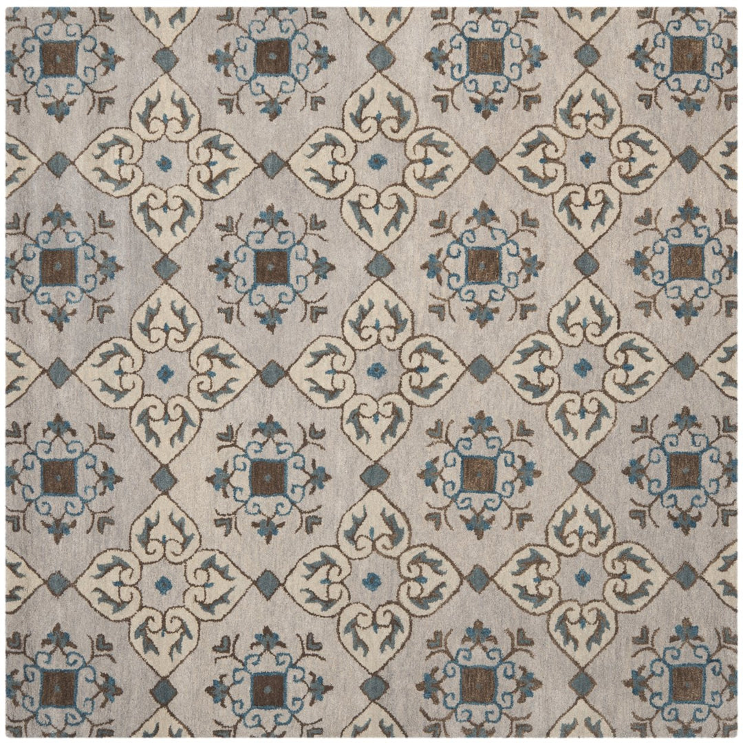 SAFAVIEH Wyndham WYD617A Handmade Beige / Multi Rug Image 1