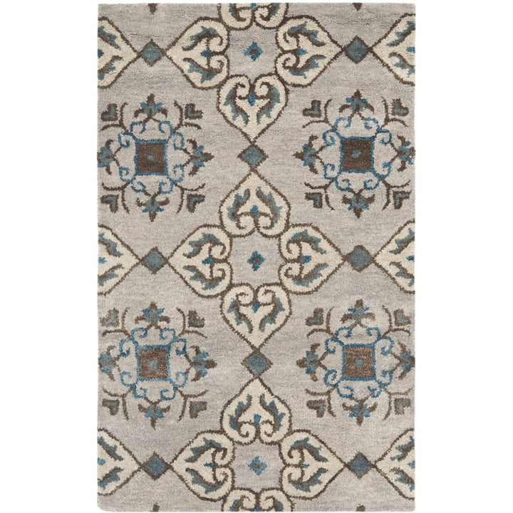 SAFAVIEH Wyndham WYD617A Handmade Beige / Multi Rug Image 1