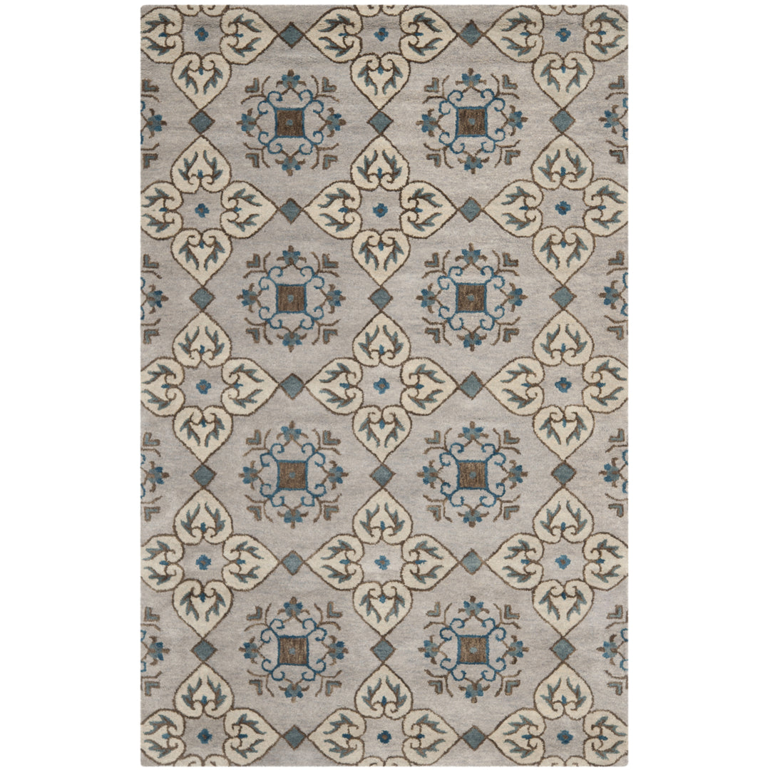 SAFAVIEH Wyndham WYD617A Handmade Beige / Multi Rug Image 10