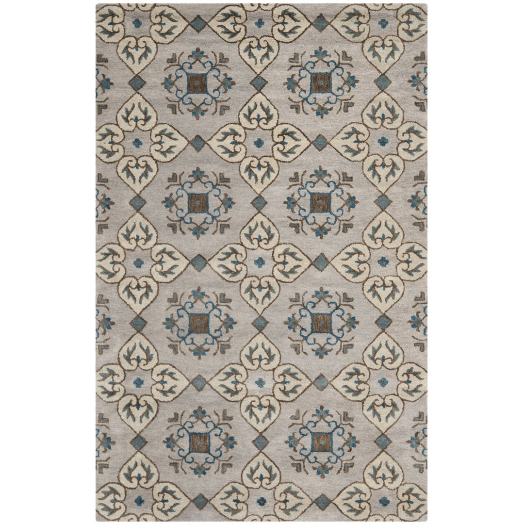 SAFAVIEH Wyndham WYD617A Handmade Beige / Multi Rug Image 1