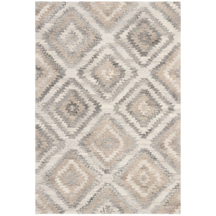 SAFAVIEH Wyndham WYD802B Handmade Grey / Taupe Rug Image 5