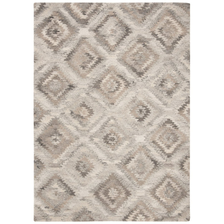 SAFAVIEH Wyndham WYD802B Handmade Grey / Taupe Rug Image 1