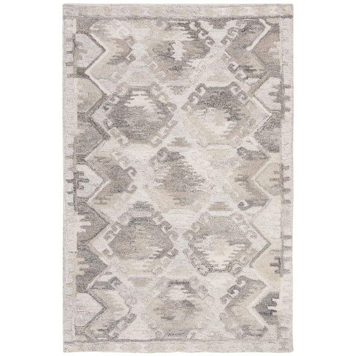 SAFAVIEH Wyndham WYD801B Handmade Grey / Taupe Rug Image 7