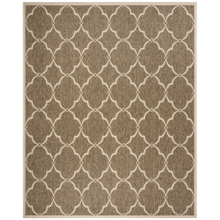 SAFAVIEH Indoor Outdoor BHS125D Beach House Beige / Cream Rug Image 1